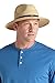 Coolibar UPF 50+ Men's SmartStraw Packable Golf Hat - Sun Protective