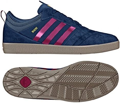 Adidas SUCIU ADV Navy / Burgundy / Gum Skate Shoes-Men 9.5, Women 11.0