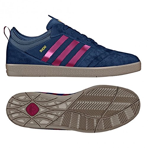 Adidas SUCIU ADV Navy / Burgundy / Gum Skate Shoes-Men 9.5, Women 11.0