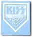 KISS ARMY Logo RUB ON Window Sticker Decal