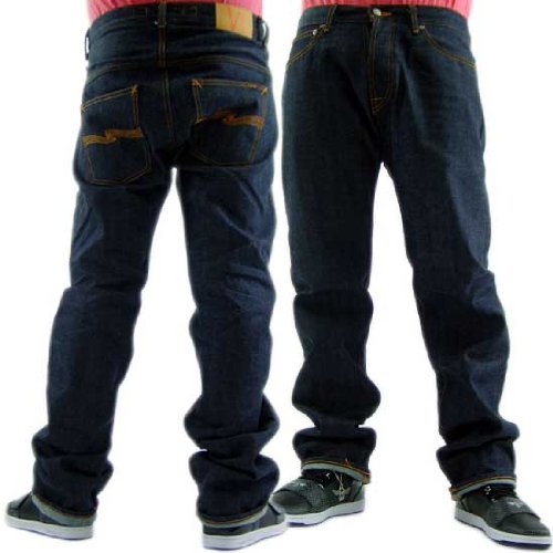 NUDIE JEANS ヌーディー ジーンズ イーブン スティーブン マサ ドライ オレンジ セルベッジ