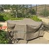 Patio Set Cover 104"Dia. Fits square, Oval or Round table set