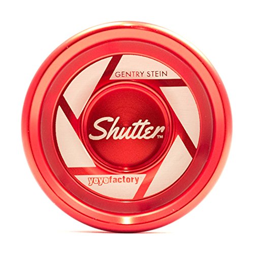 AUTHENTIC RED Shutter Yoyo in Hard Plastic Case by YoYoFactory