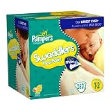 Pampers Swaddlers Dry Max Diapers, Size 1-2 252-Count