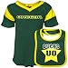 Oregon Ducks Infant Green Bib & Creeper Set