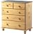 Sol 3 + 2 Drawer Antique Pine Chest of Drawers