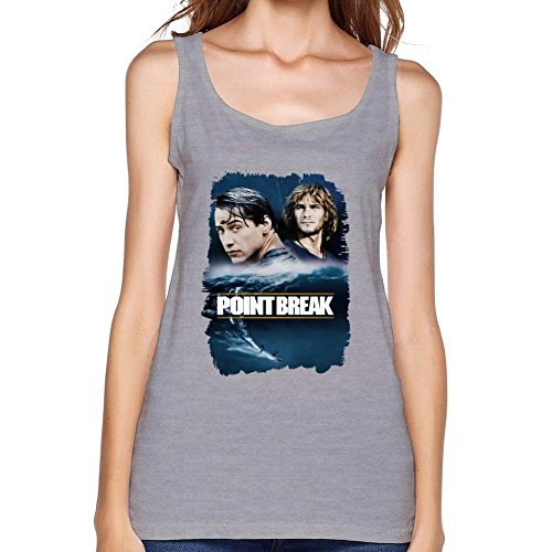 SBJYONG Women's Point Break Movie Poster Image Sleeveless Tank Top XXXL
