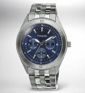 Autograph Round Face Analogue Bracelet Watch