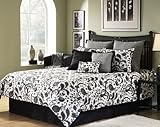 3pc Twin Size Bedding Bed in a Bag Comforter Set - Southern Textiles Desmon ....