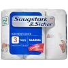 Saugstark & Sicher K�chent�cher 3-lagig Jumbo, 2er Pack (2 x 3 Rollen � 80 Blatt)