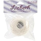 Lizbeth Cordonnet Cotton Size 3-Ecru