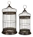 Set of 2 Russian Domed Decorative Iron Bird Cages