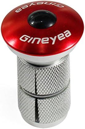MTB Bicycle Headset Top Cap key expander & Expander: 28.6mm 1 1/8" (red)