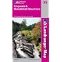 Kingussie and Monadhliath Mountains (OS Landranger Map Series)