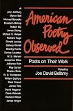 American Poetry Observed: Poets on Their Work