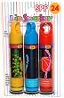 Lip Smackers Fun-Flavored Trio Pack Lip Glosses in Limited Edition Flavors, Lemon Lime Rush, Power Punch and Cool Strawberry Orange (1 Pack)