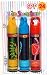 Lip Smackers Fun-Flavored Trio Pack Lip Glosses in Limited Edition Flavors, Lemon Lime Rush, Power Punch and Cool Strawberry Orange (1 Pack)