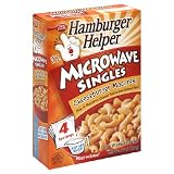 Hamburger Helper Microwave Singles, Cheeseburger Mac, 7.4-Ounce Box (Pack of 6)