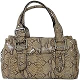 IMAGE OF Franco Sarto Sydney Snake Satchel (Khaki)