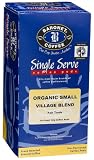 Baronet Coffee Fair Trade Organic Small Village Blend Mega Coffee Pods, 16-Count Boxes (Pack of 4)