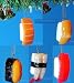 Food *F45678 Decoration Home Party Ornament Christmas Tree Decor Toy Cartoon Food Japanese Sushi (Original from The Best Moment @ Amazon)_s-1