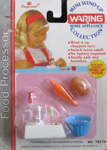 Mini Wind Up Waring Food Processor For Barbie & 11.5