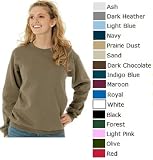 Sweatshirt Fleece Ladies Crewneck Sweatshirt