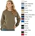 Apparel : Sweatshirt Fleece Ladies Crewneck Sweatshirt