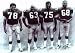 Pittsburgh Steelers (Dwight White, Ernie Holmes, Mean Joe Greene, L.C. Greenwood) Sports Poster - 11x17