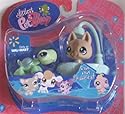 Littlest Pet Shop Turtle and Brown Dog in Shower