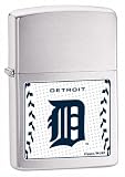 Zippo Detroit Tigers Brushed Chrome Lighter