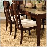 Standard Furniture 10304 Laguna Side Chair in Cherry (Set of 2)