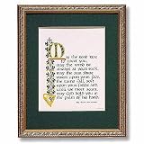May the Road Rise Irish Prayer - 9x11 Glass Framed