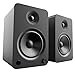 Kanto YU6 Powered Speakers with Bluetooth and Phono Preamp, Matte Black