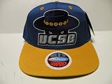 NCAA UCSB Santa Barbara Gauchos Logo Blue 2 Tone Snapback Cap