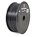 HATCHBOX 1.75mm Black ABS 3D Printer Filament - 1kg Spool (2.2 lbs) - Dimensional Accuracy +/- 0.05mm