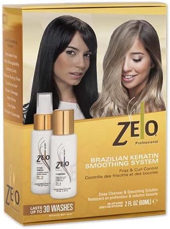 ZELO Brazilian Keratin Smoothing System For All Hair Types