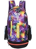 NUOLEI Kobe Bryant backpack black mamba backpack KD du basketball backpack bags for men and women