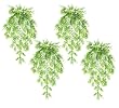 FOUR 24" Artificial Leucodendron Grass Hanging Bushes