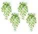 FOUR 24" Artificial Leucodendron Grass Hanging Bushes