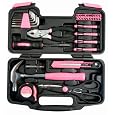 Apollo Precision Tools DT9706P 39-Piece Pink General Tool Set