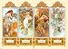 All Products : The Four Seasons Art Styles Giant Poster Print by Alphonse Mucha, 55x39