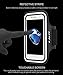 J&D Armband Compatible for iPhone 8 / iPhone 7 Armband, Sports Armband with Key Holder Slot for iPhone 8 iPhone 7 Running Armband, Perfect Earphone Connection While Workout Running, Black