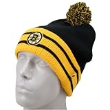 New Era Boston Bruins Black Old Pro Cuffed Beanie