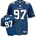 Men`s Seattle Seahawks #97 Patrick Kerney Team Replica Jersey - 2XL
