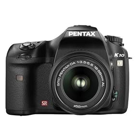 Pentax K10D Digital SLR Camera (18-55mm Lens Kit)