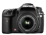 Pentax K10D SLR-Digitalkamera (10 Megapixel, 3D-Bildstabilisator) schwarz inkl. DA 18-55mm  f1:3,5-5,6 Objektiv