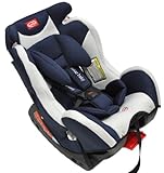 【年末SALE】（ラスター）RASTAR チャイルドシート ホワイト紺 1歳から8歳対応 RA0006-A