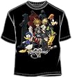 Kingdom Hearts II Group Black T-shirt