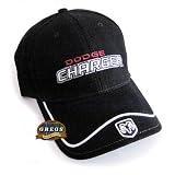 Dodge Charger Hat Cap in Black (Apparel Clothing) by Gregs Automotive LLC